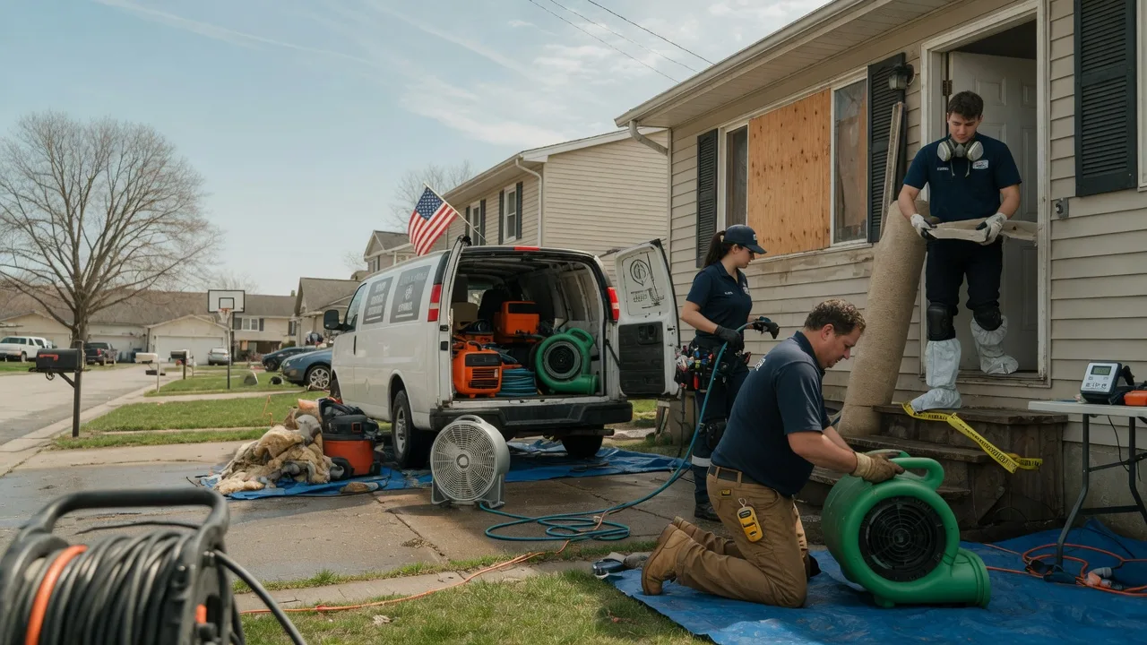 Water Damage Restoration in Fork, SC near me
